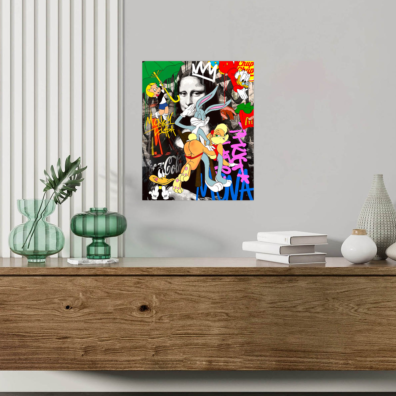 Bugs Bunny – Mona Lisa Remix Pop Art