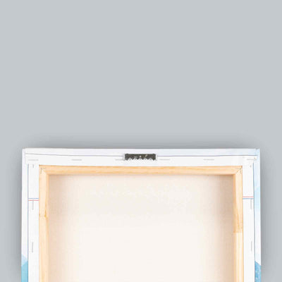 Umetnička slika ​Devojka sa braon minđušama na platnu - NS Canvas Shop