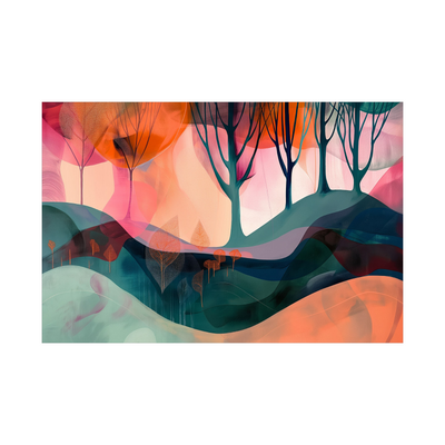 Umetnička slika ​Čarobna šuma na platnu - NS Canvas Shop