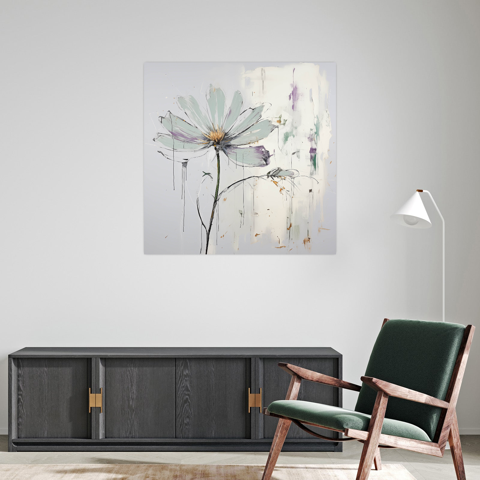 Umetnička slika ​Čarobni Buket na platnu - NS Canvas Shop