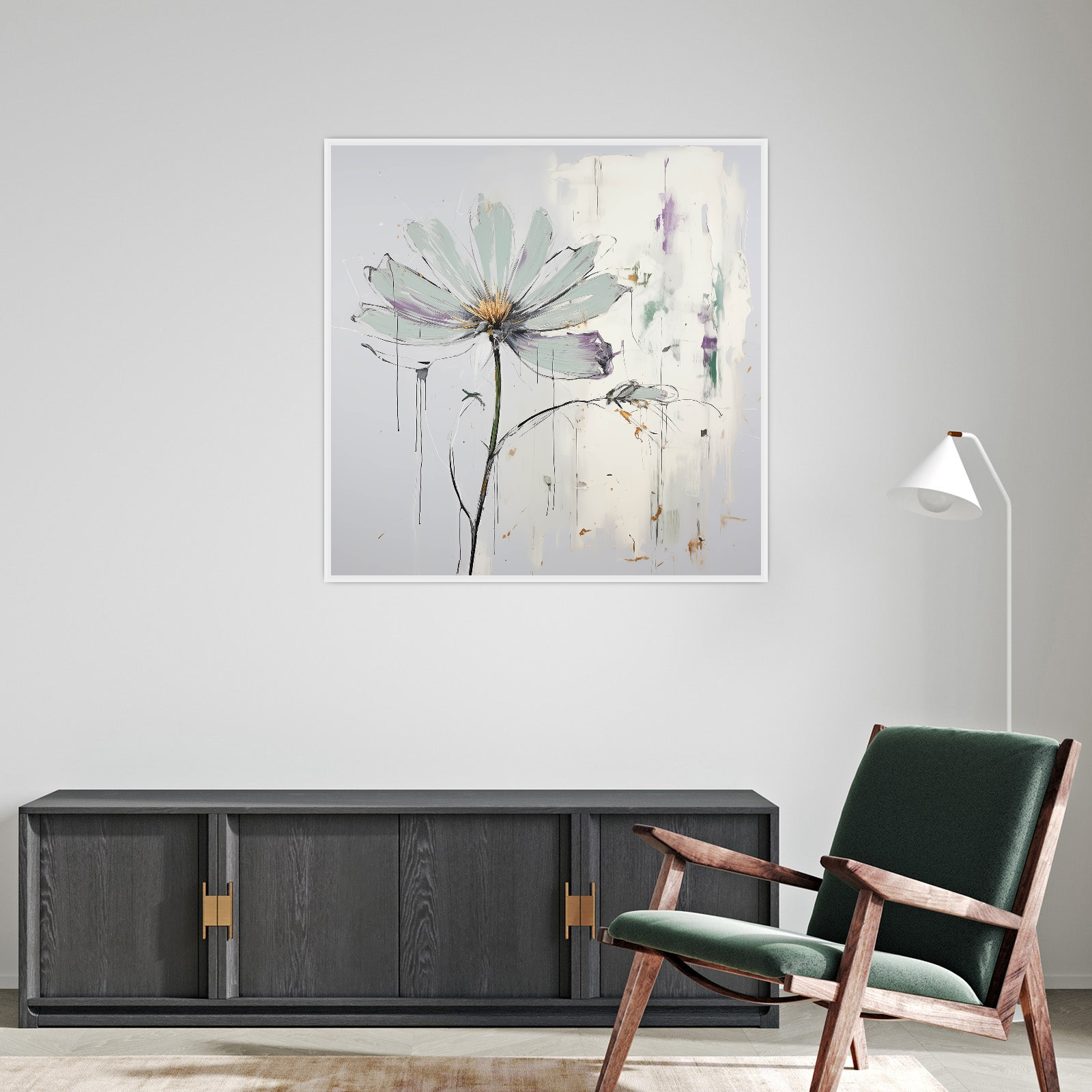 Umetnička slika ​Čarobni Buket na platnu - NS Canvas Shop