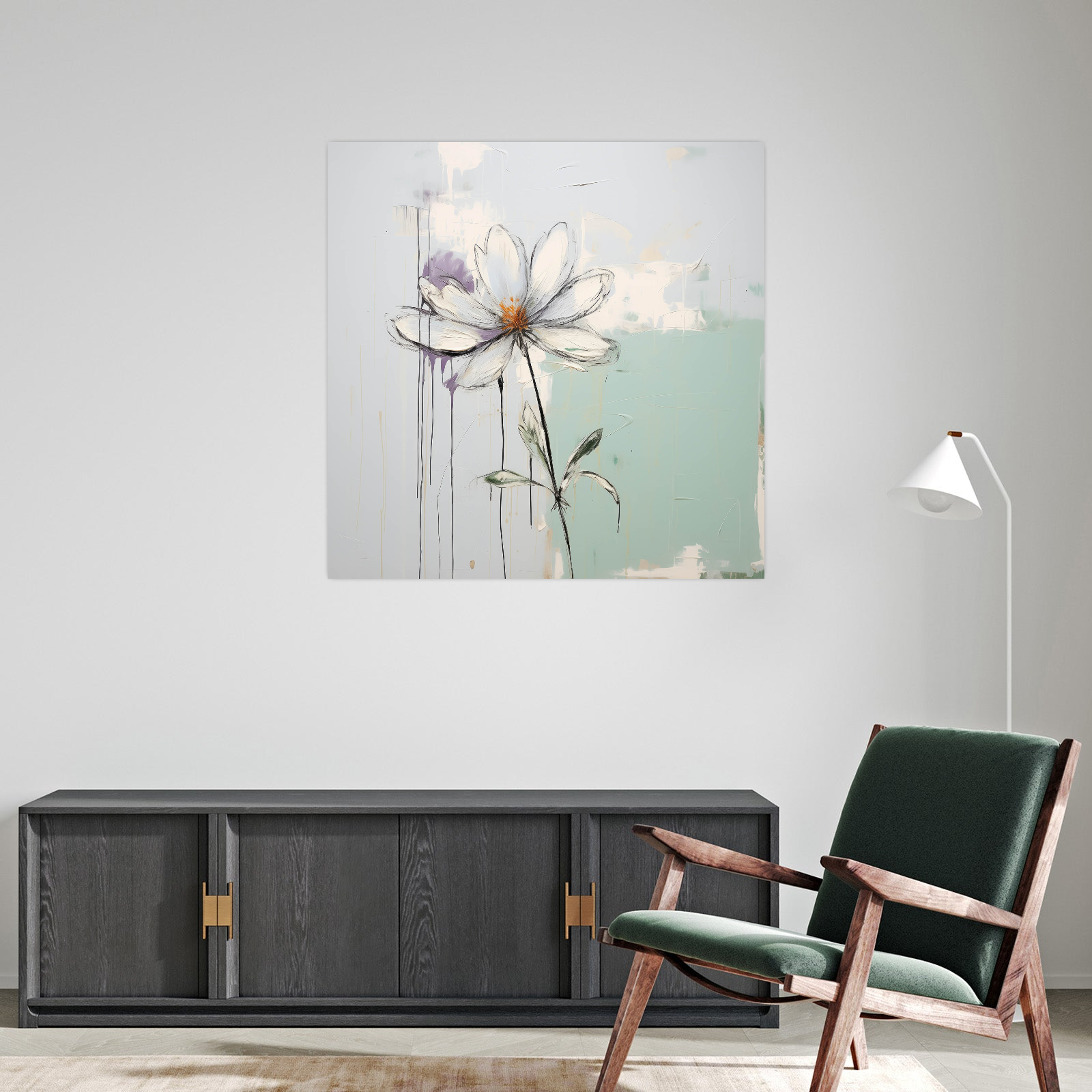 Umetnička slika ​Čarobni Buket II na platnu - NS Canvas Shop