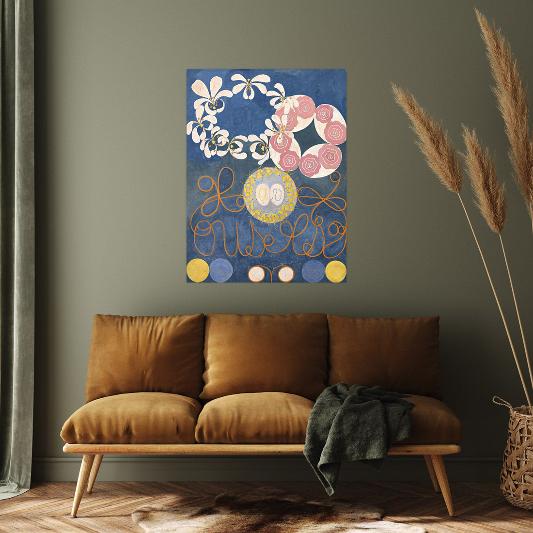 Umetnička slika ​Childhood Group IV, Hilma af Klint na platnu - NS Canvas Shop