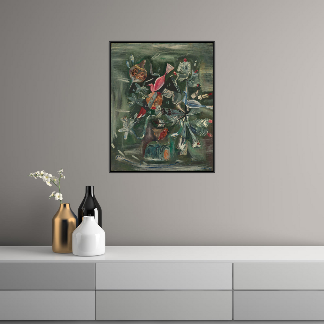 Umetnička slika ​Christmas Tree, Frances Hodgkins na platnu - NS Canvas Shop