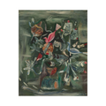 Umetnička slika ​Christmas Tree, Frances Hodgkins na platnu - NS Canvas Shop