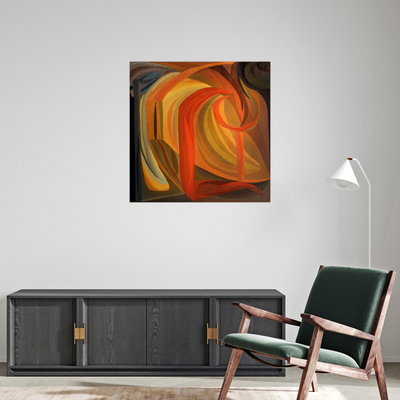 Umetnička slika ​Composition na platnu - NS Canvas Shop