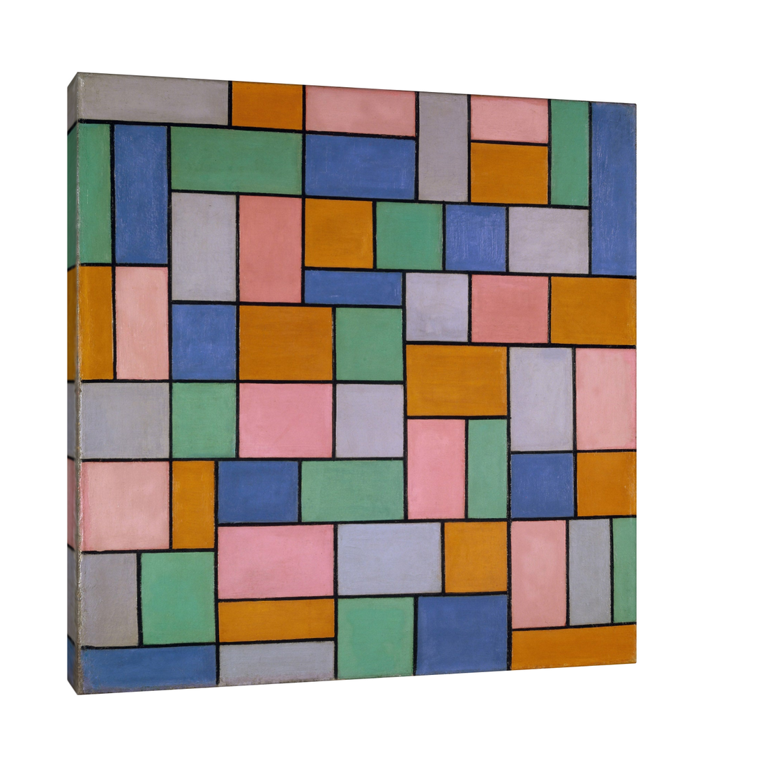 Umetnička slika ​Composition in dissonances, Theo van Doesburg na platnu - NS Canvas Shop