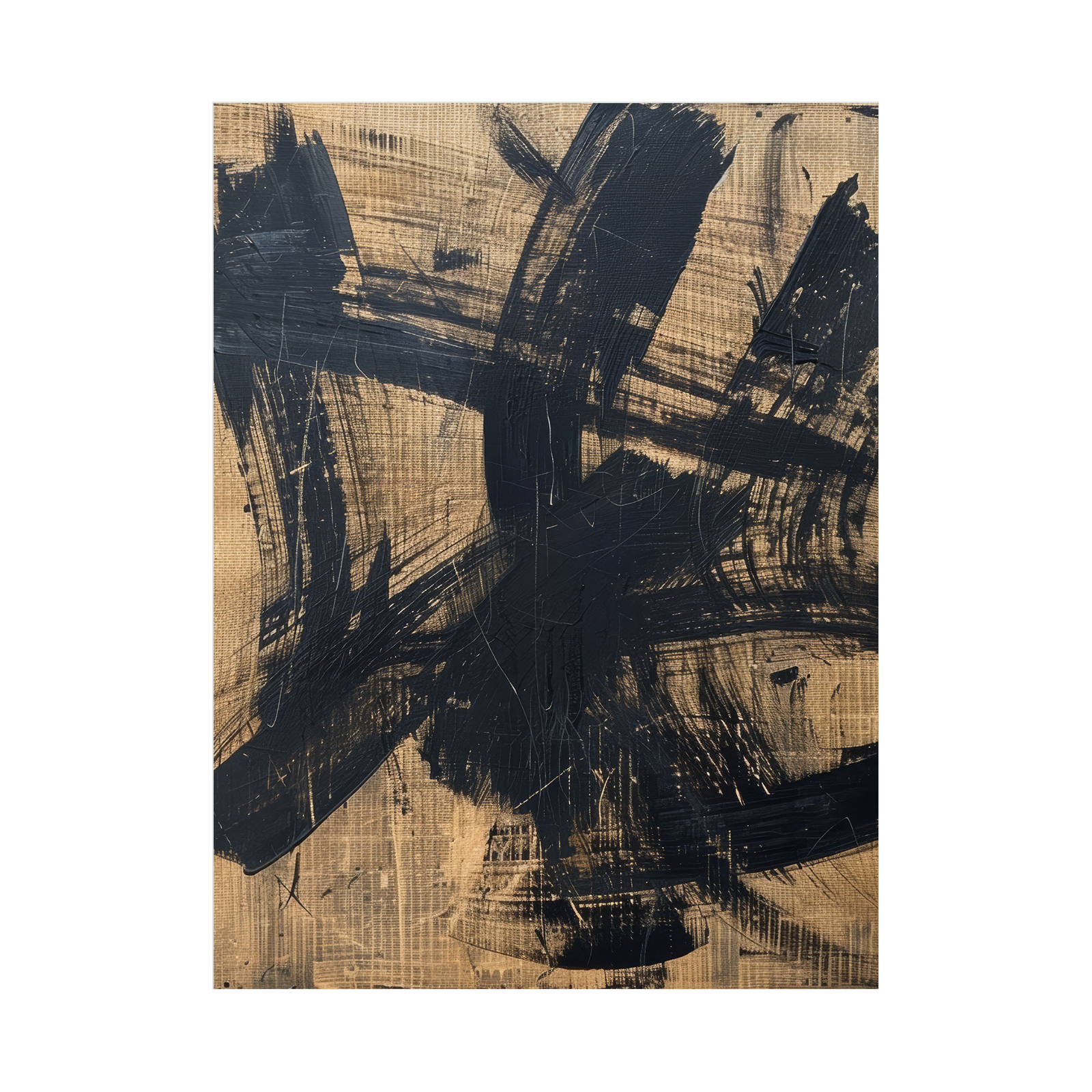 Umetnička slika ​Continuous na platnu - NS Canvas Shop