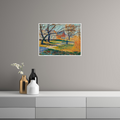 Umetnička slika ​Country Farmhouse, Ernest Lawson na platnu - NS Canvas Shop