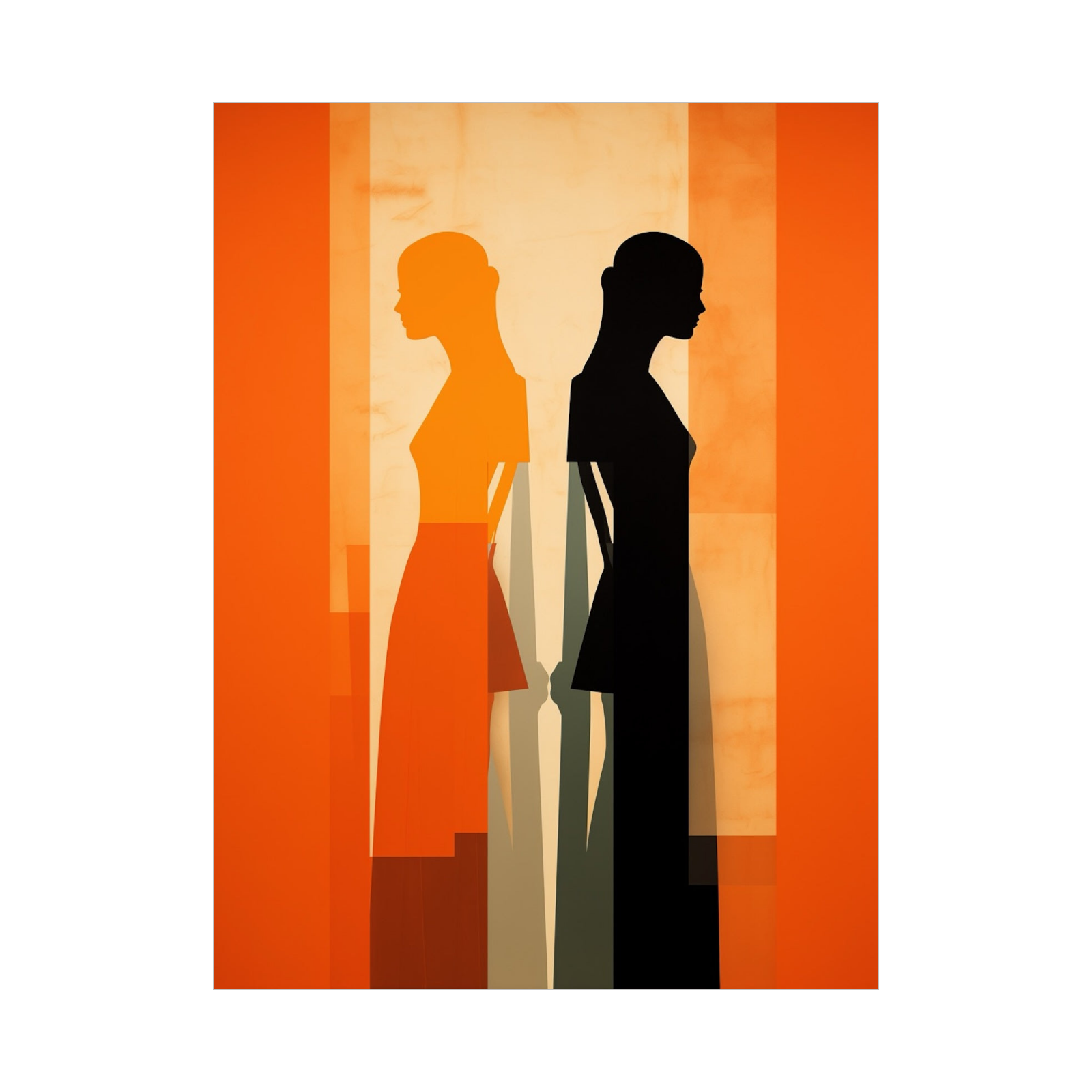 Umetnička slika ​Couple 2 na platnu - NS Canvas Shop