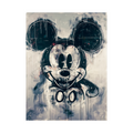 Umetnička slika ​Crno beli Mickey Mouse na platnu - NS Canvas Shop