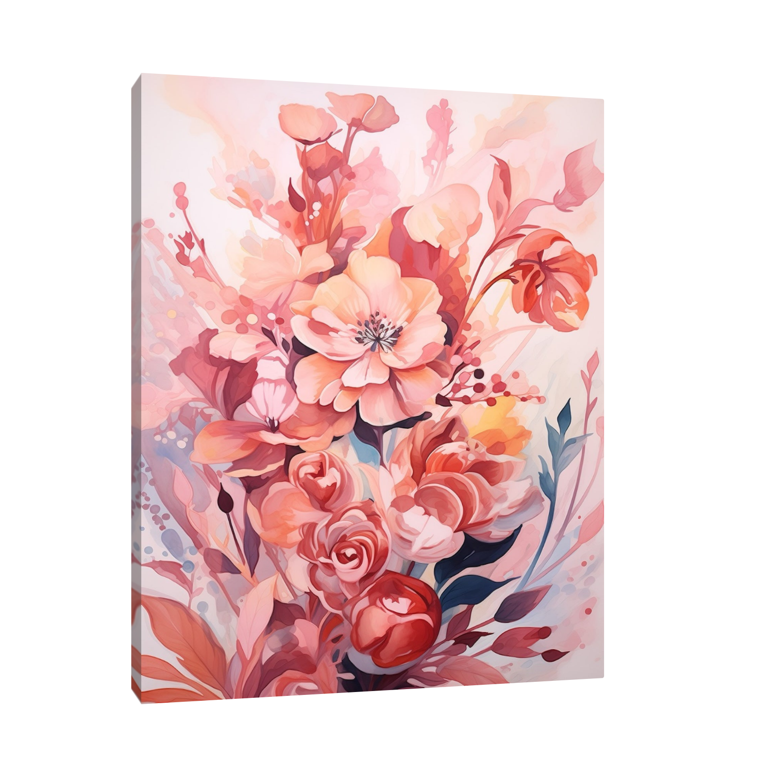 Umetnička slika ​Cvetna Čarolija na platnu - NS Canvas Shop