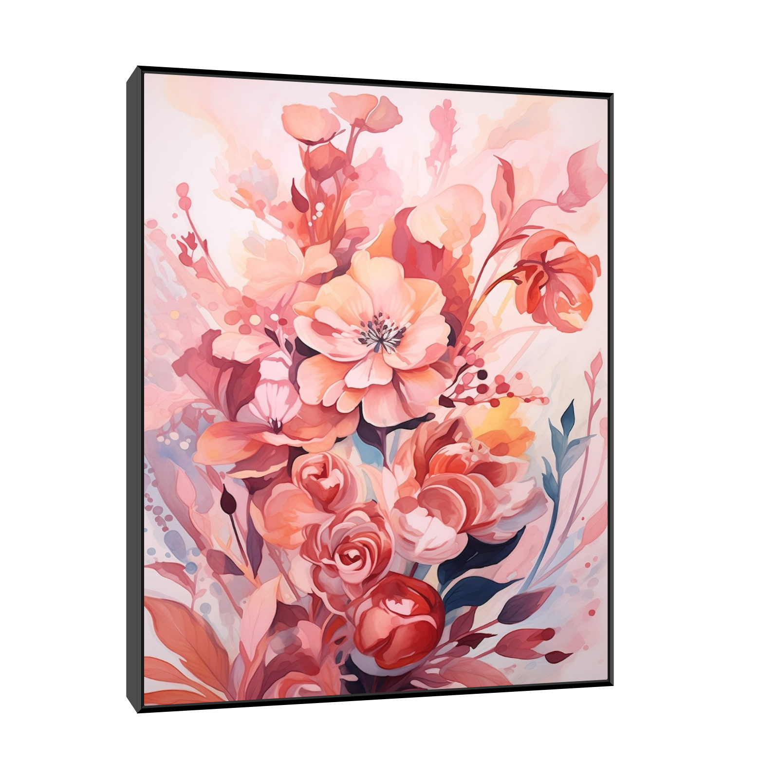 Umetnička slika ​Cvetna Čarolija na platnu - NS Canvas Shop