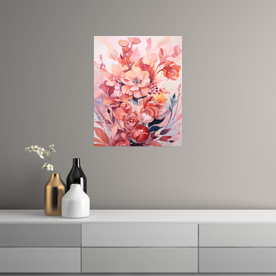 Umetnička slika ​Cvetna Čarolija na platnu - NS Canvas Shop