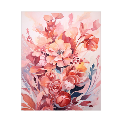 Umetnička slika ​Cvetna Čarolija na platnu - NS Canvas Shop