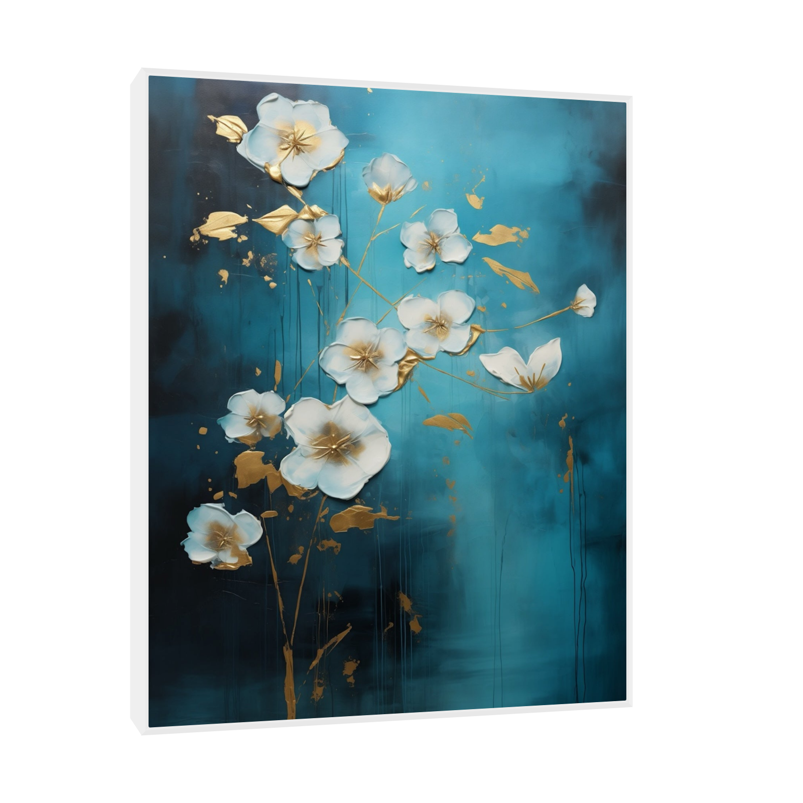 Umetnička slika ​Cvetna Impresija na platnu - NS Canvas Shop
