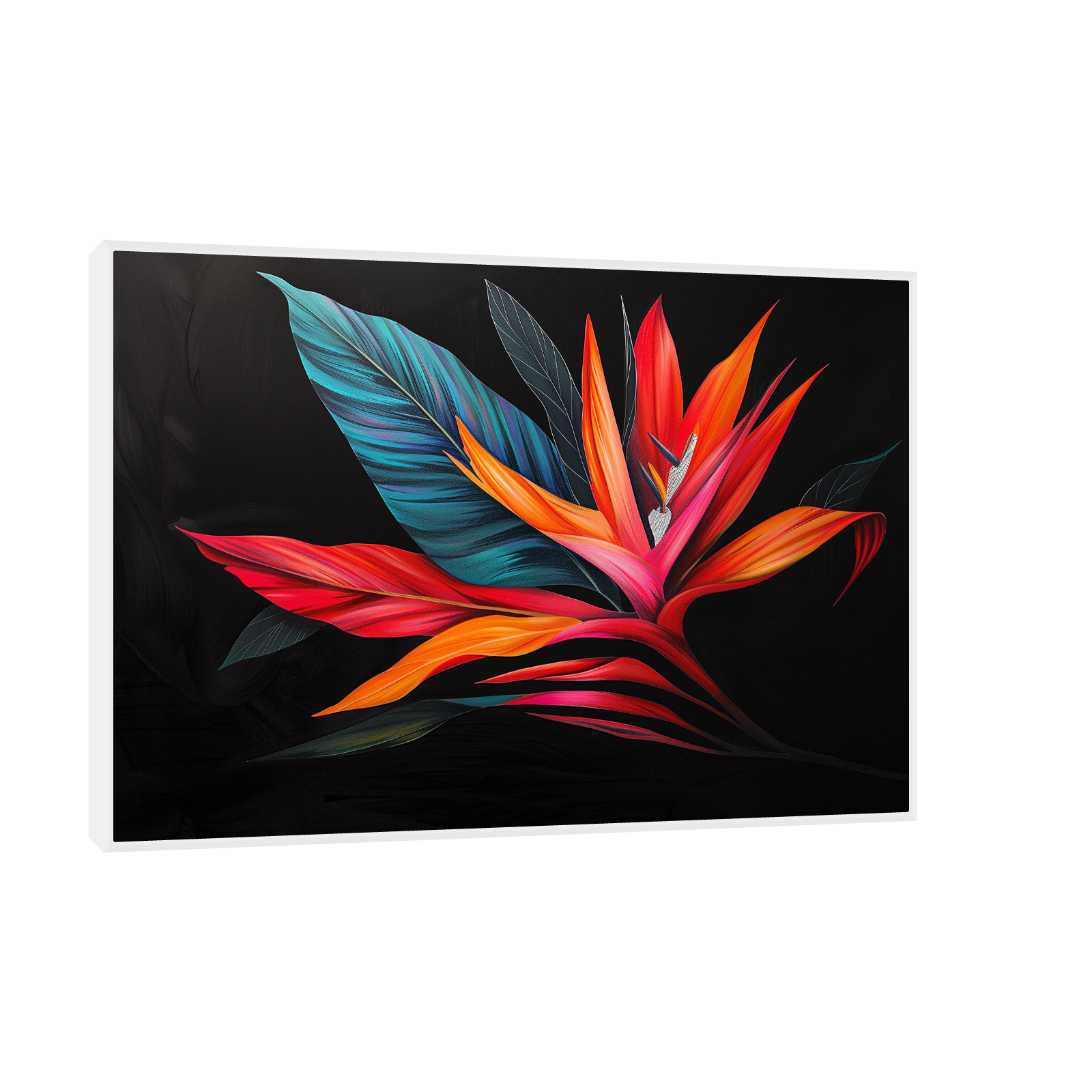 Umetnička slika ​Cvetna fantazija na platnu - NS Canvas Shop