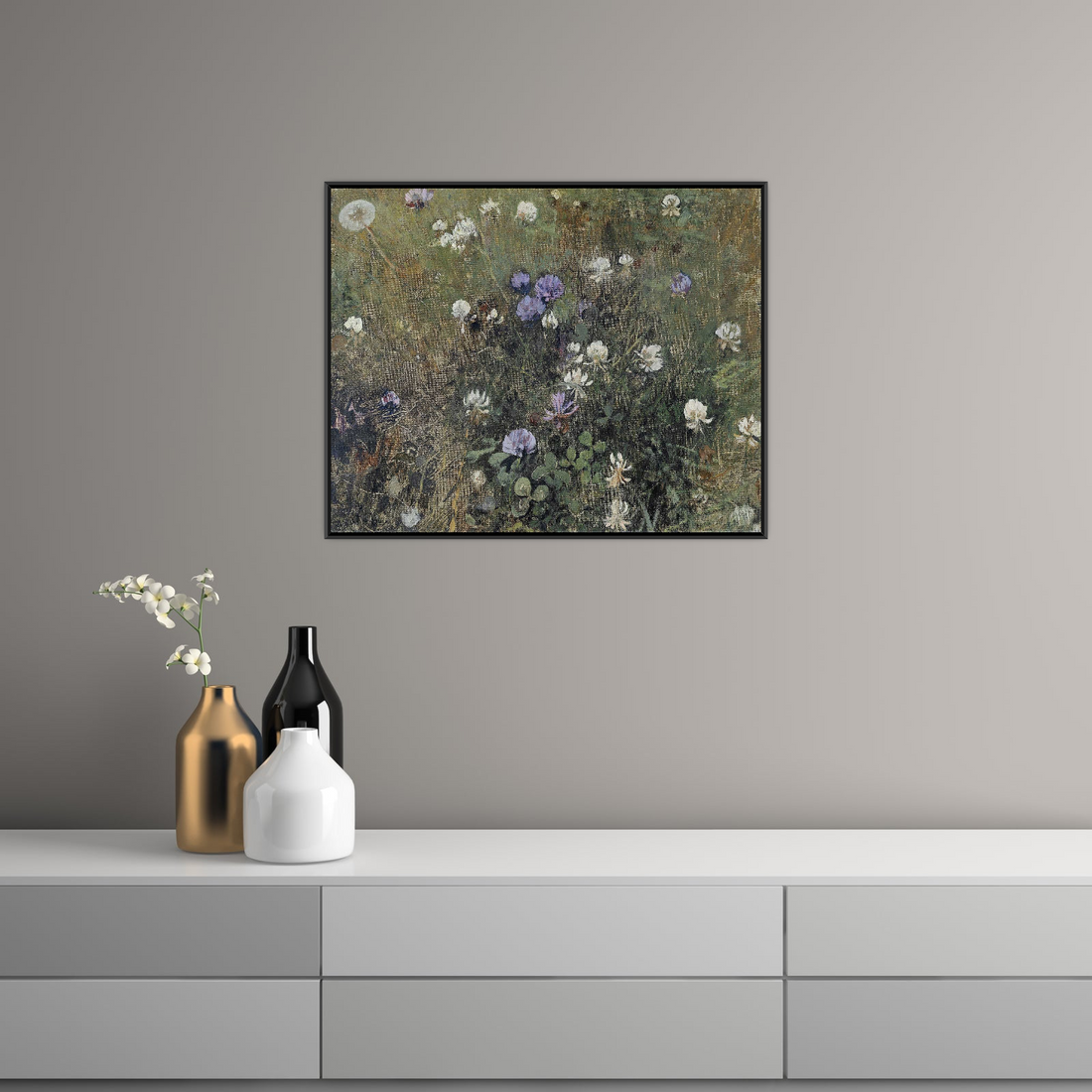 Umetnička slika ​Cvetna poljana na platnu - NS Canvas Shop