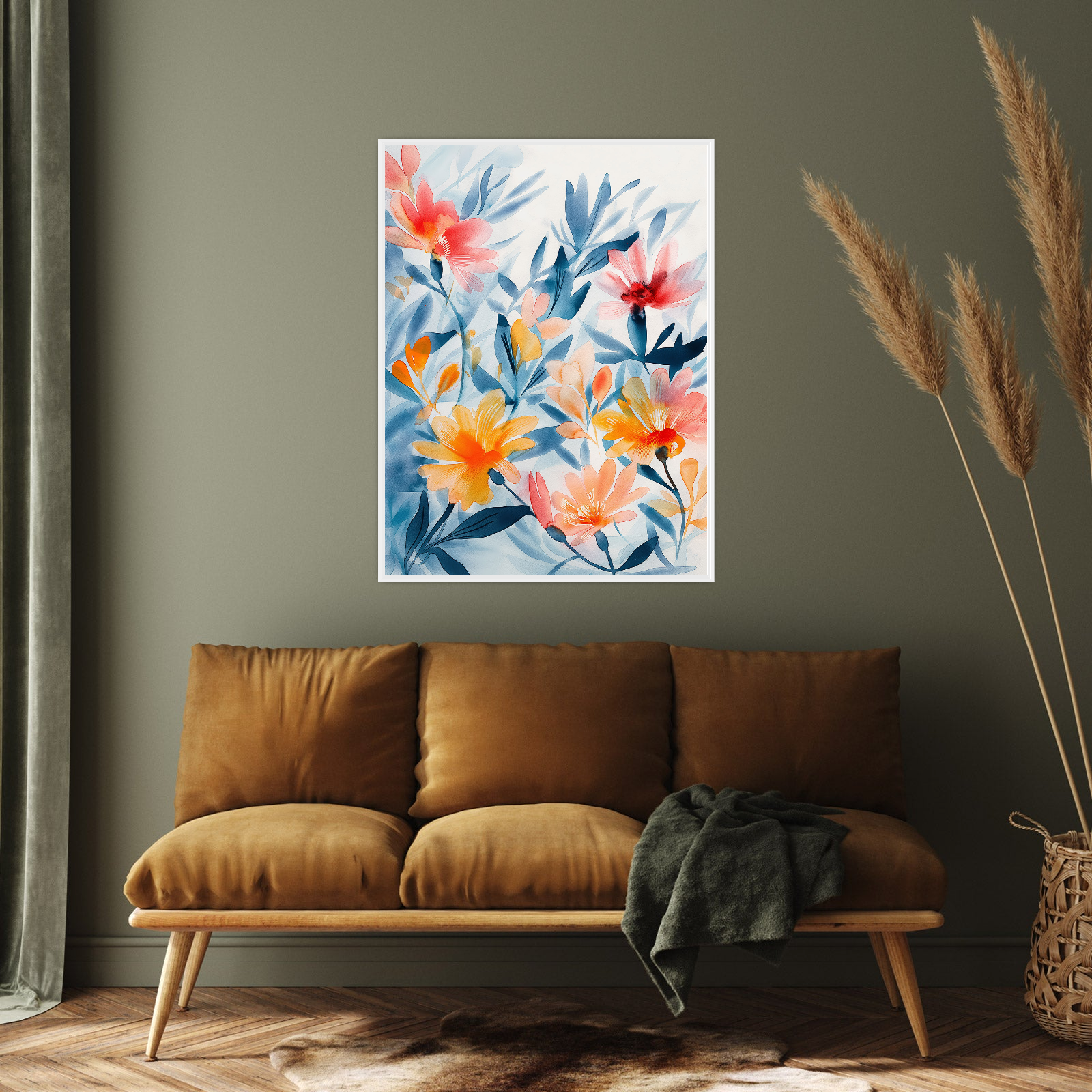 Umetnička slika ​Cvetni Snovi na platnu - NS Canvas Shop
