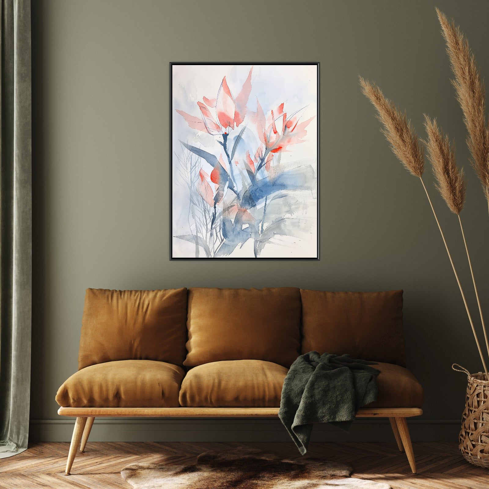 Umetnička slika ​Cvetni Snovi II na platnu - NS Canvas Shop