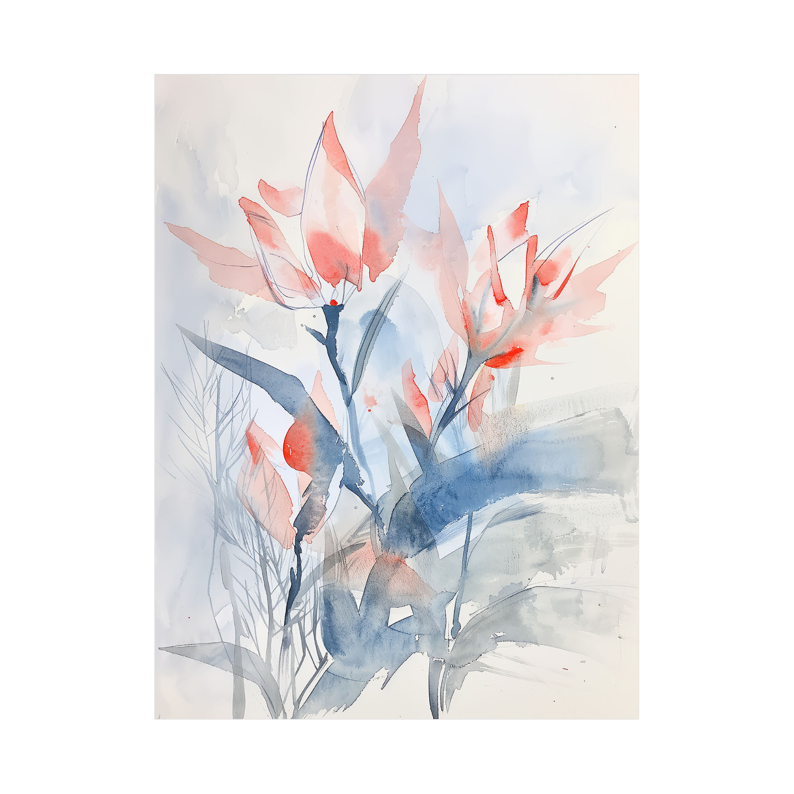 Umetnička slika ​Cvetni Snovi II na platnu - NS Canvas Shop