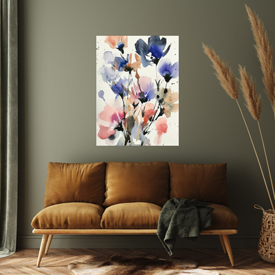 Umetnička slika ​Cvetni Snovi III na platnu - NS Canvas Shop