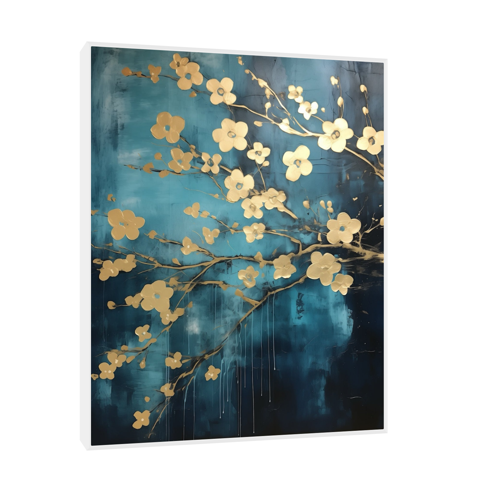 Umetnička slika ​Cvetni odsjaj na platnu - NS Canvas Shop