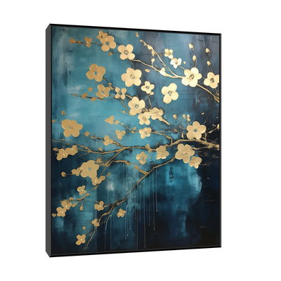 Umetnička slika ​Cvetni odsjaj na platnu - NS Canvas Shop