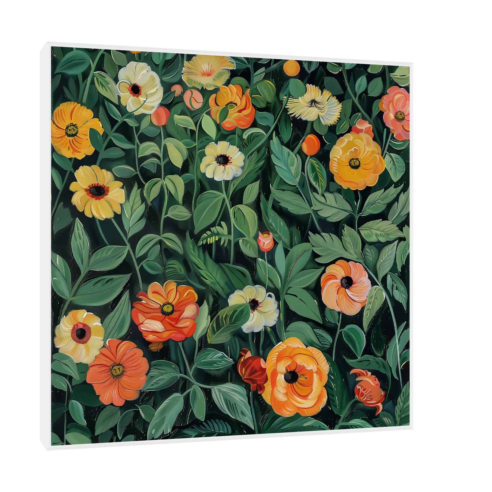 Umetnička slika ​Cvetno polje na platnu - NS Canvas Shop