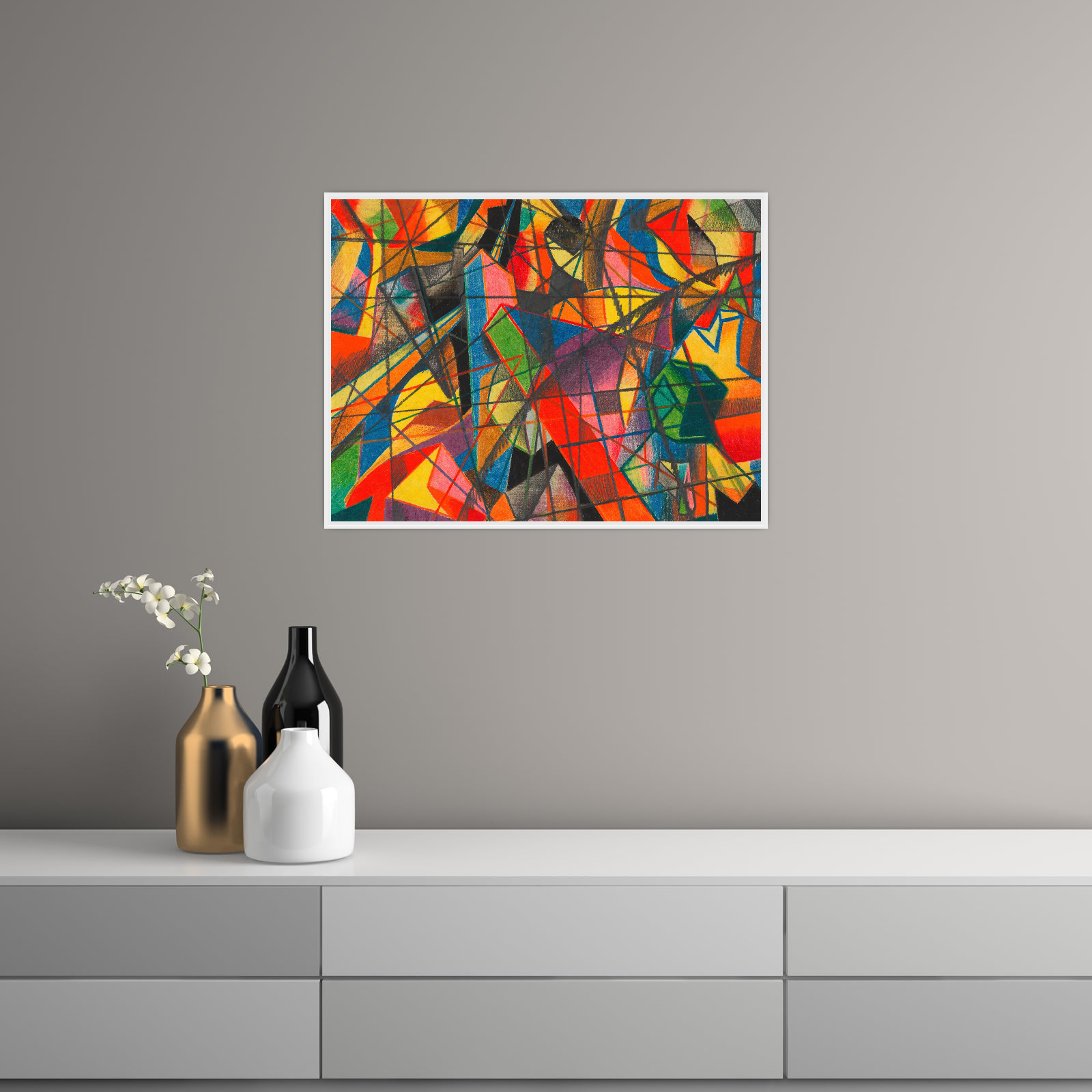 Umetnička slika ​Deformation I, Karl Wiener na platnu - NS Canvas Shop