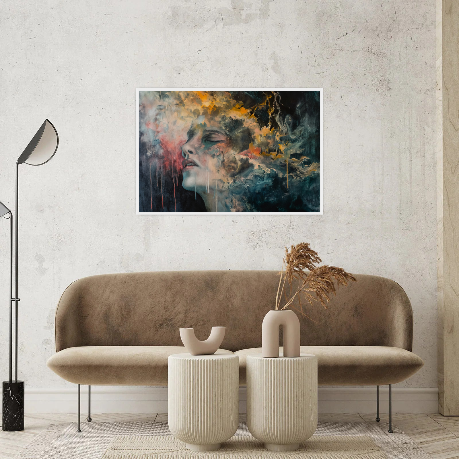 Umetnička slika ​Delikatna Gracija na platnu - NS Canvas Shop