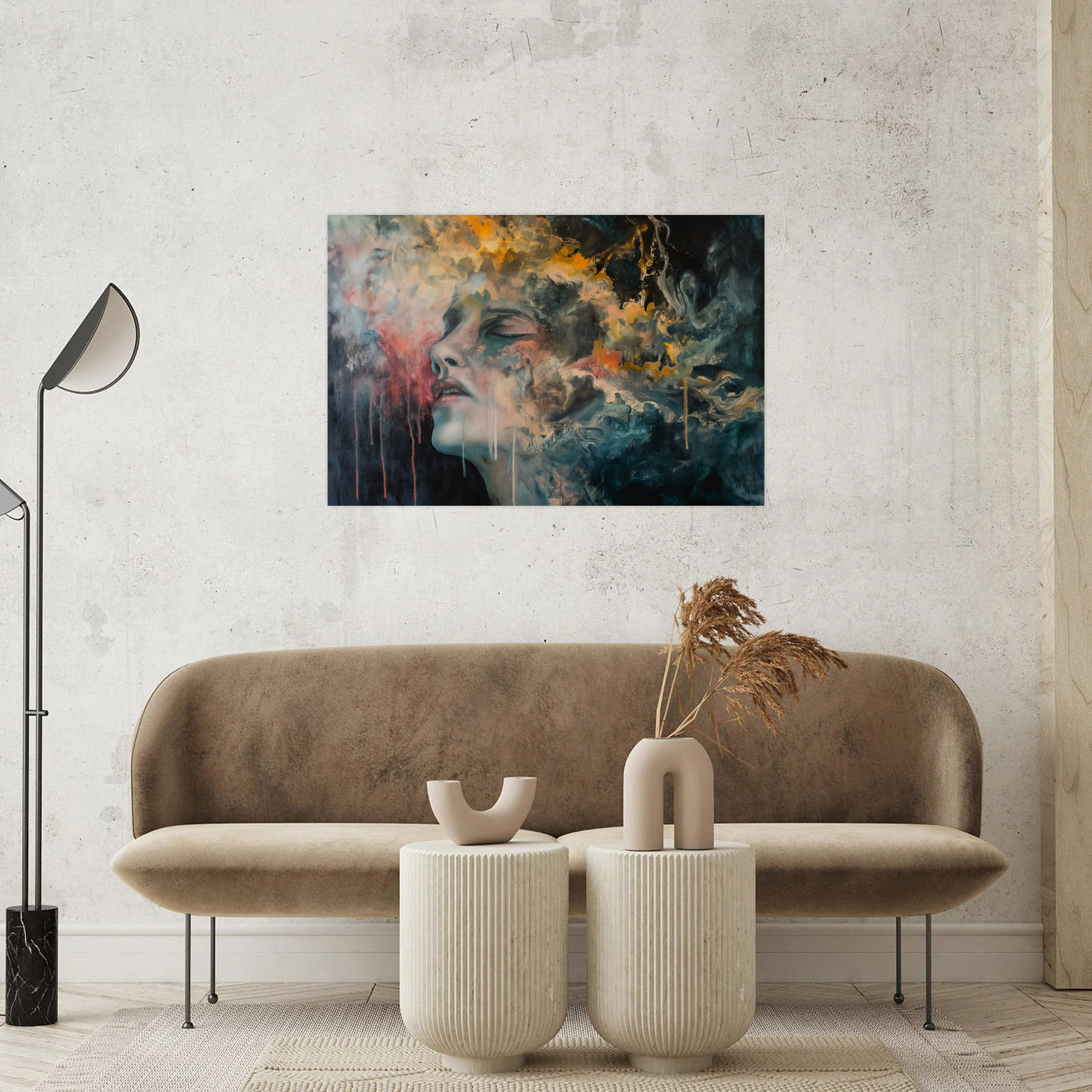 Umetnička slika ​Delikatna Gracija na platnu - NS Canvas Shop