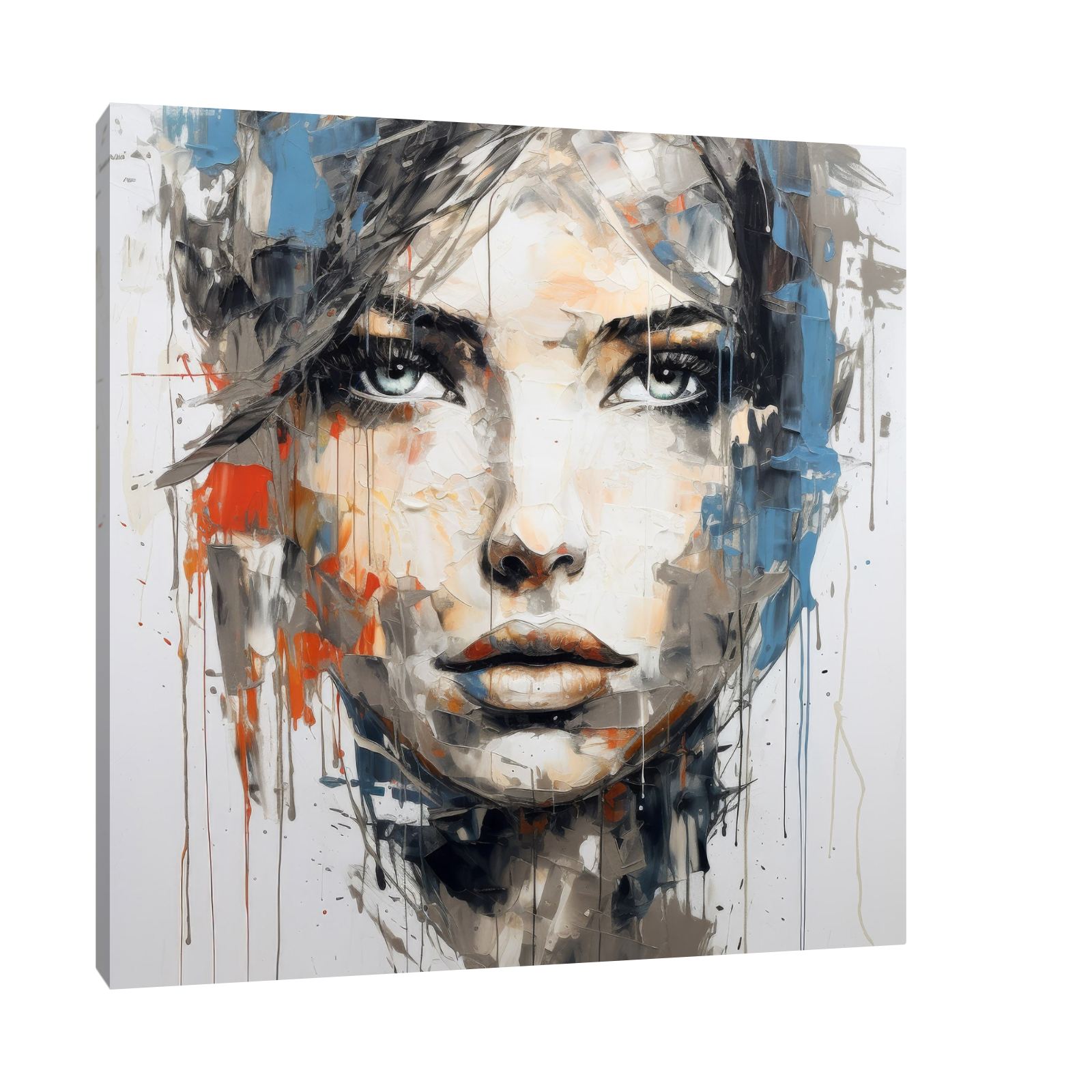 Umetnička slika ​Devojka na platnu - NS Canvas Shop