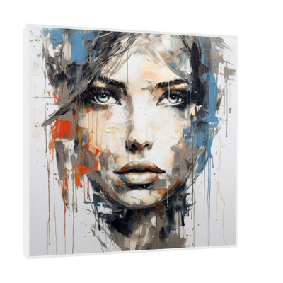 Umetnička slika ​Devojka na platnu - NS Canvas Shop