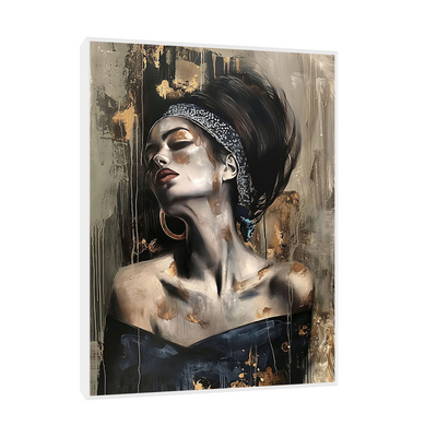 Umetnička slika ​Devojka na platnu - NS Canvas Shop