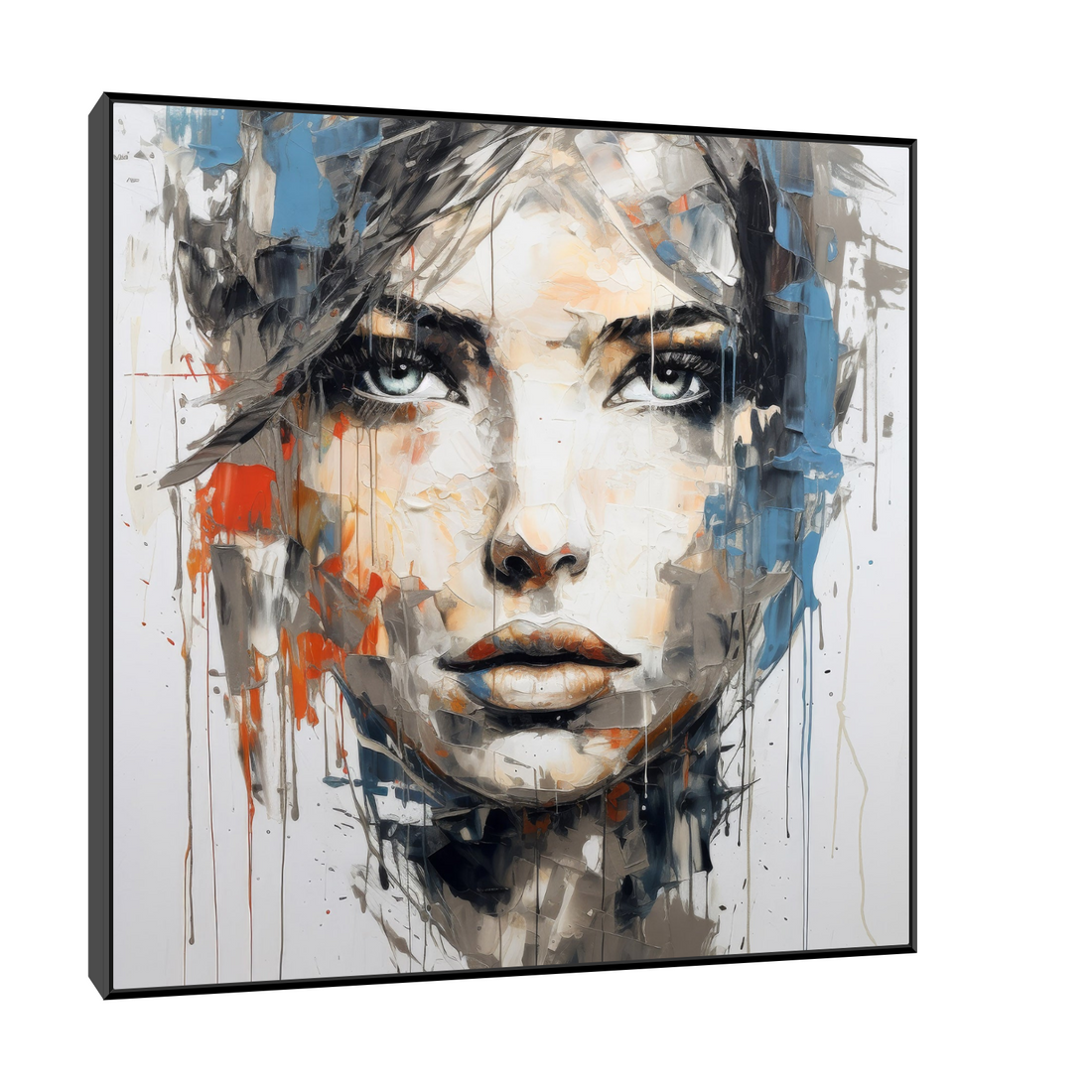 Umetnička slika ​Devojka na platnu - NS Canvas Shop