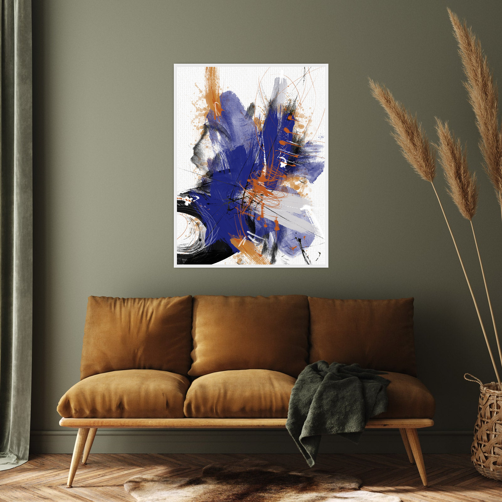 Umetnička slika ​Dinamični Ritam na platnu - NS Canvas Shop
