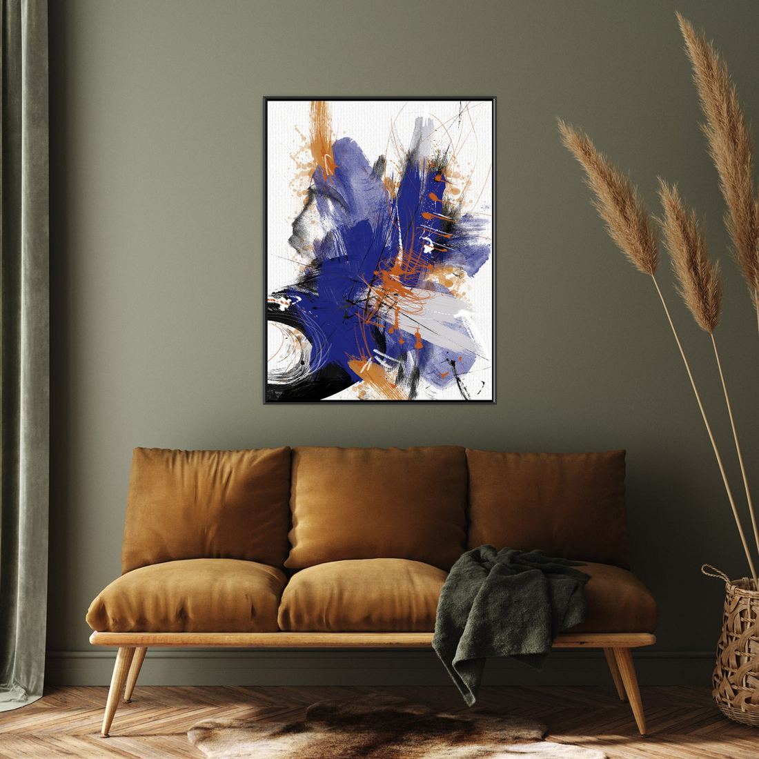 Umetnička slika ​Dinamični Ritam na platnu - NS Canvas Shop