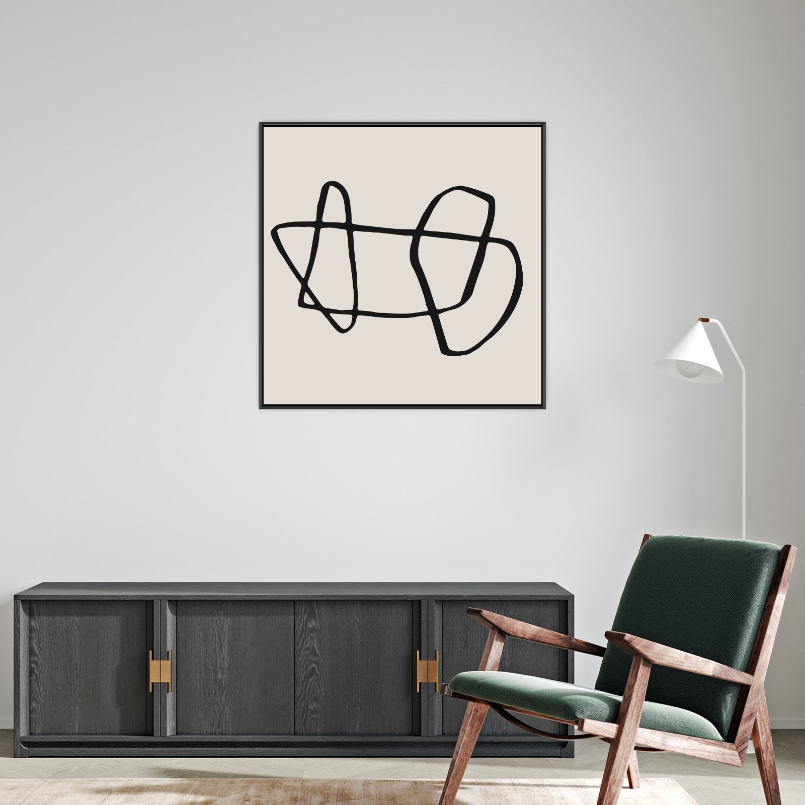 Umetnička slika ​Dinamika na platnu - NS Canvas Shop