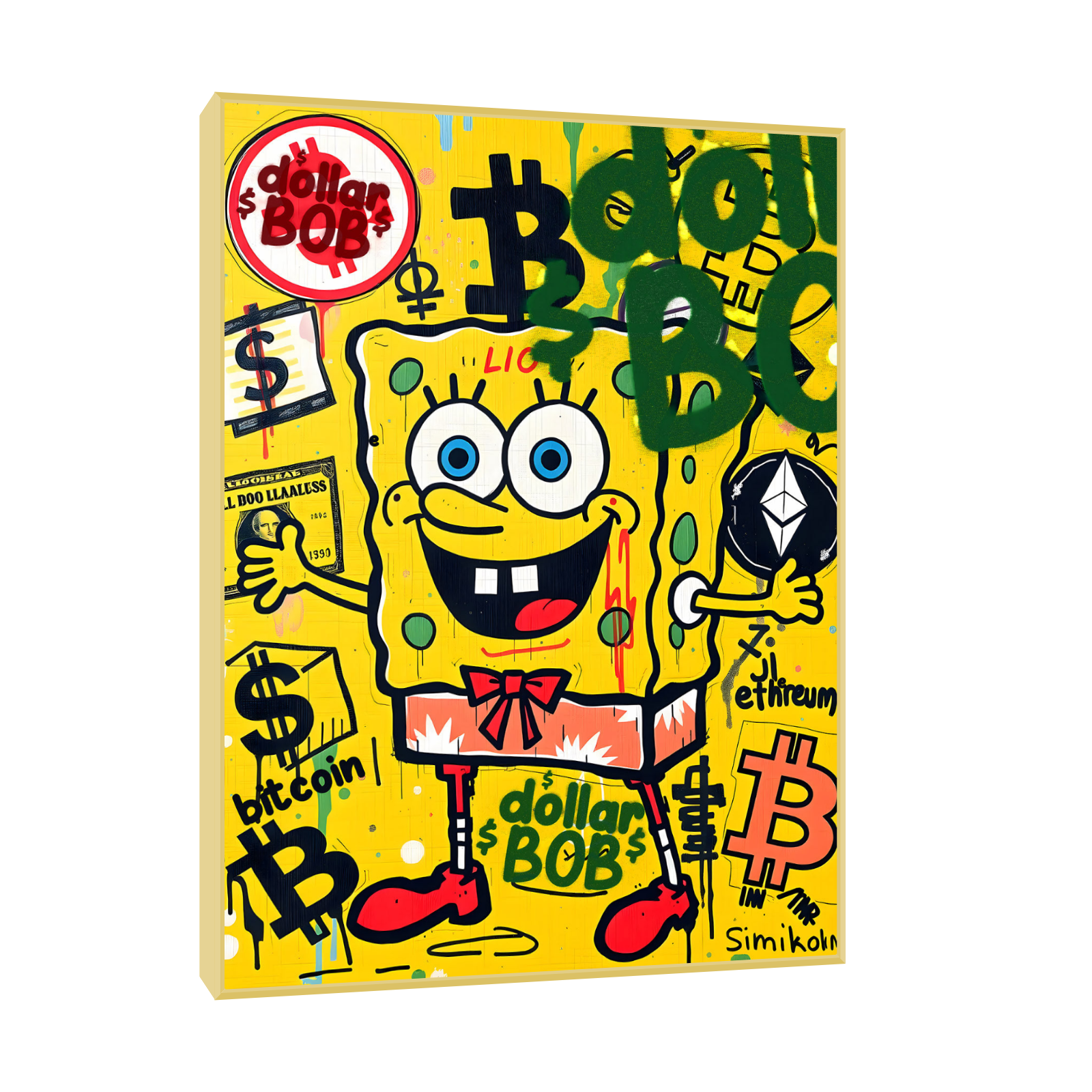 Dollar Bob – Crypto Pop Art Edition