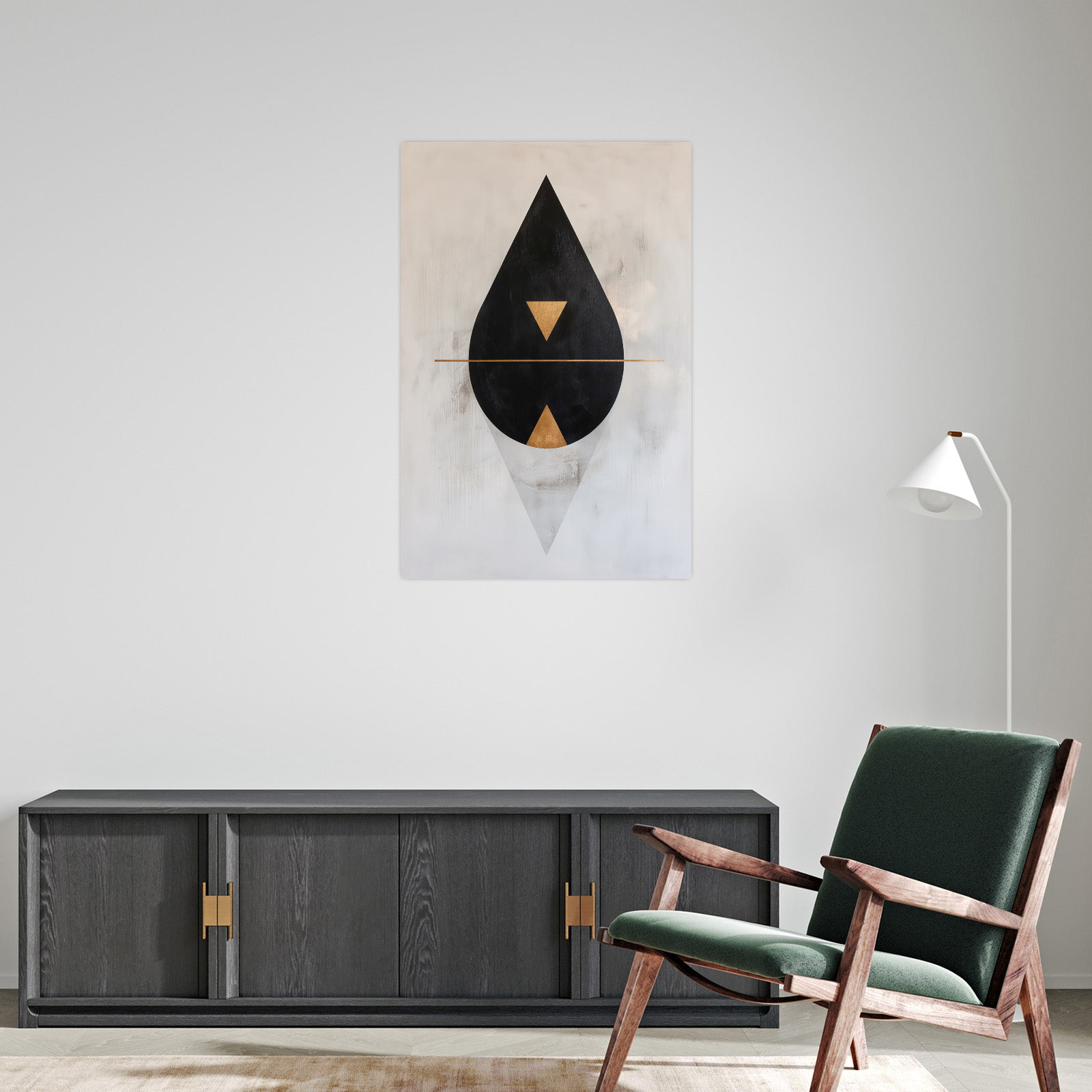 Umetnička slika ​Dual II na platnu - NS Canvas Shop