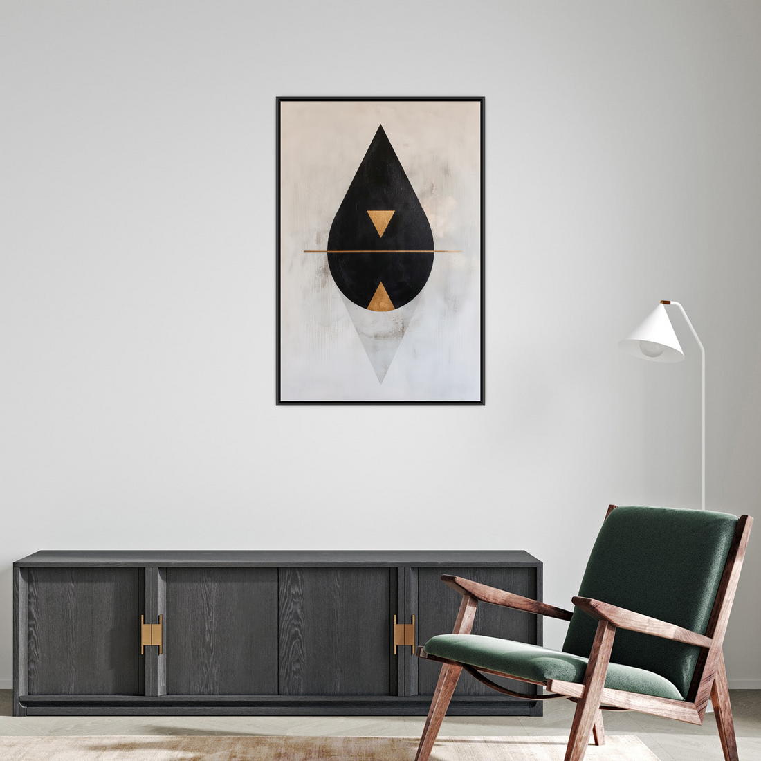 Umetnička slika ​Dual II na platnu - NS Canvas Shop