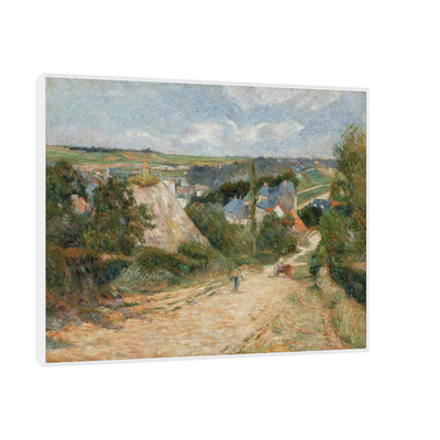 Umetnička slika ​Entrance to the Village of Osny, Paul Gauguin na platnu - NS Canvas Shop