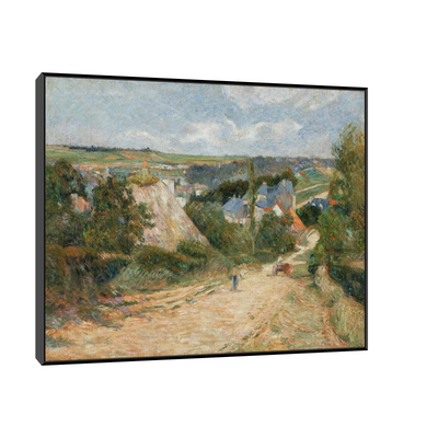 Umetnička slika ​Entrance to the Village of Osny, Paul Gauguin na platnu - NS Canvas Shop