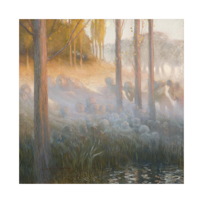 Umetnička slika ​Esprits Nocturnes, Gaston La Touche na platnu - NS Canvas Shop