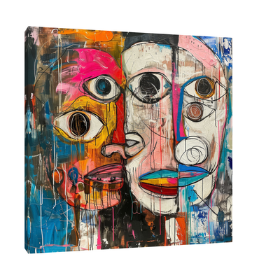 Umetnička slika ​Familija na platnu - NS Canvas Shop