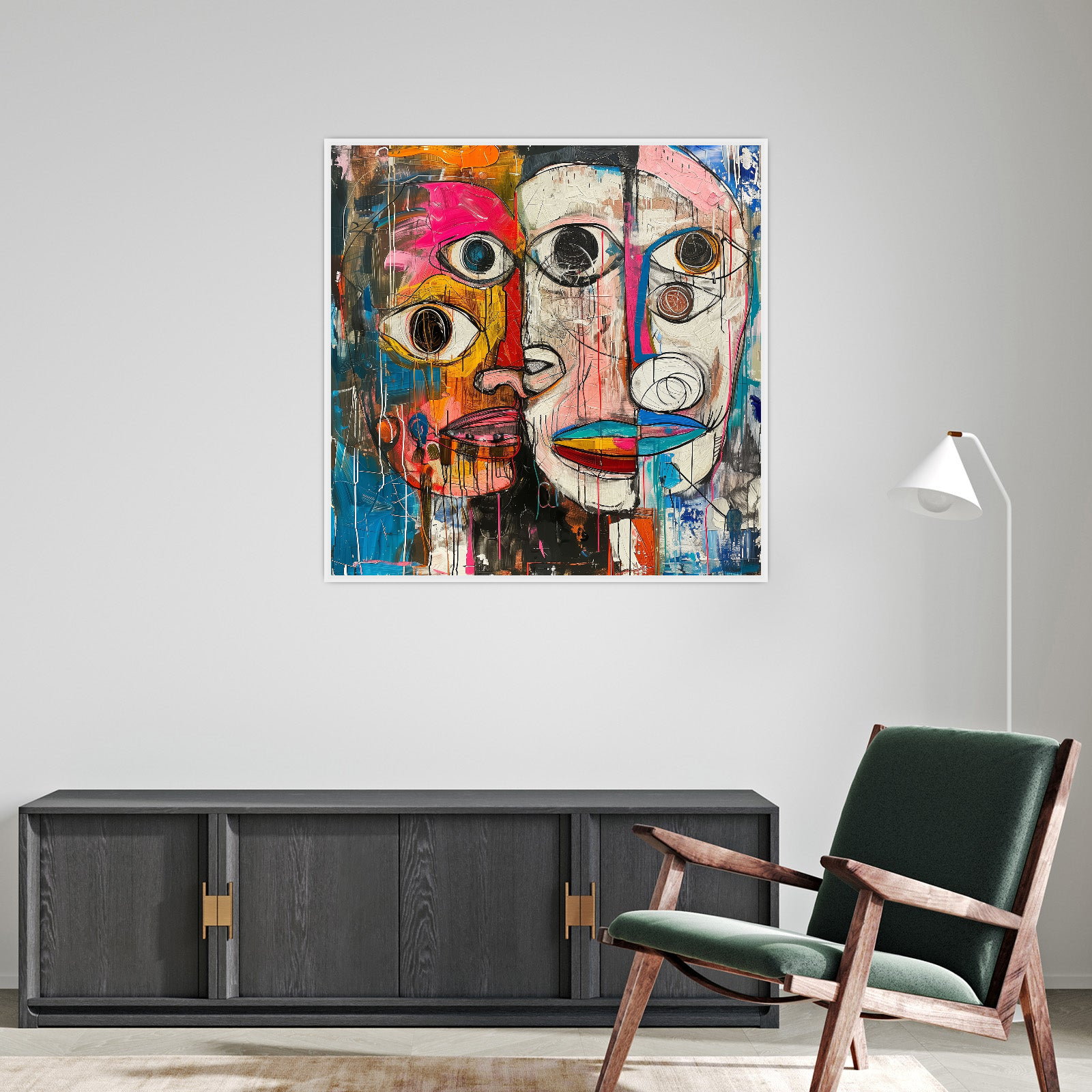 Umetnička slika ​Familija na platnu - NS Canvas Shop