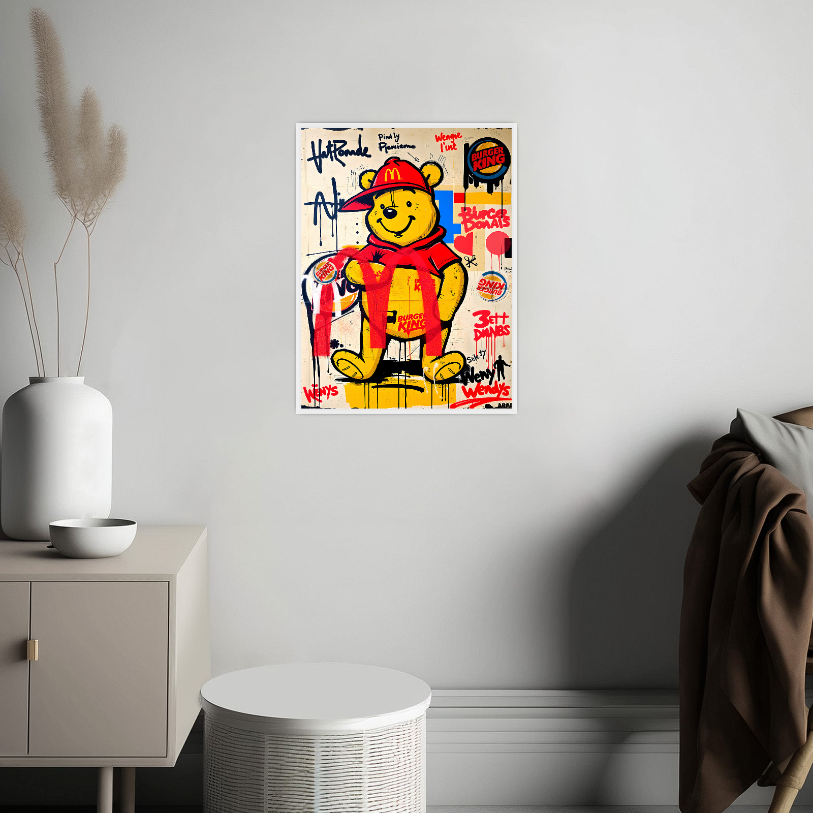 Fast Food Bear – Street Pop Art Edition