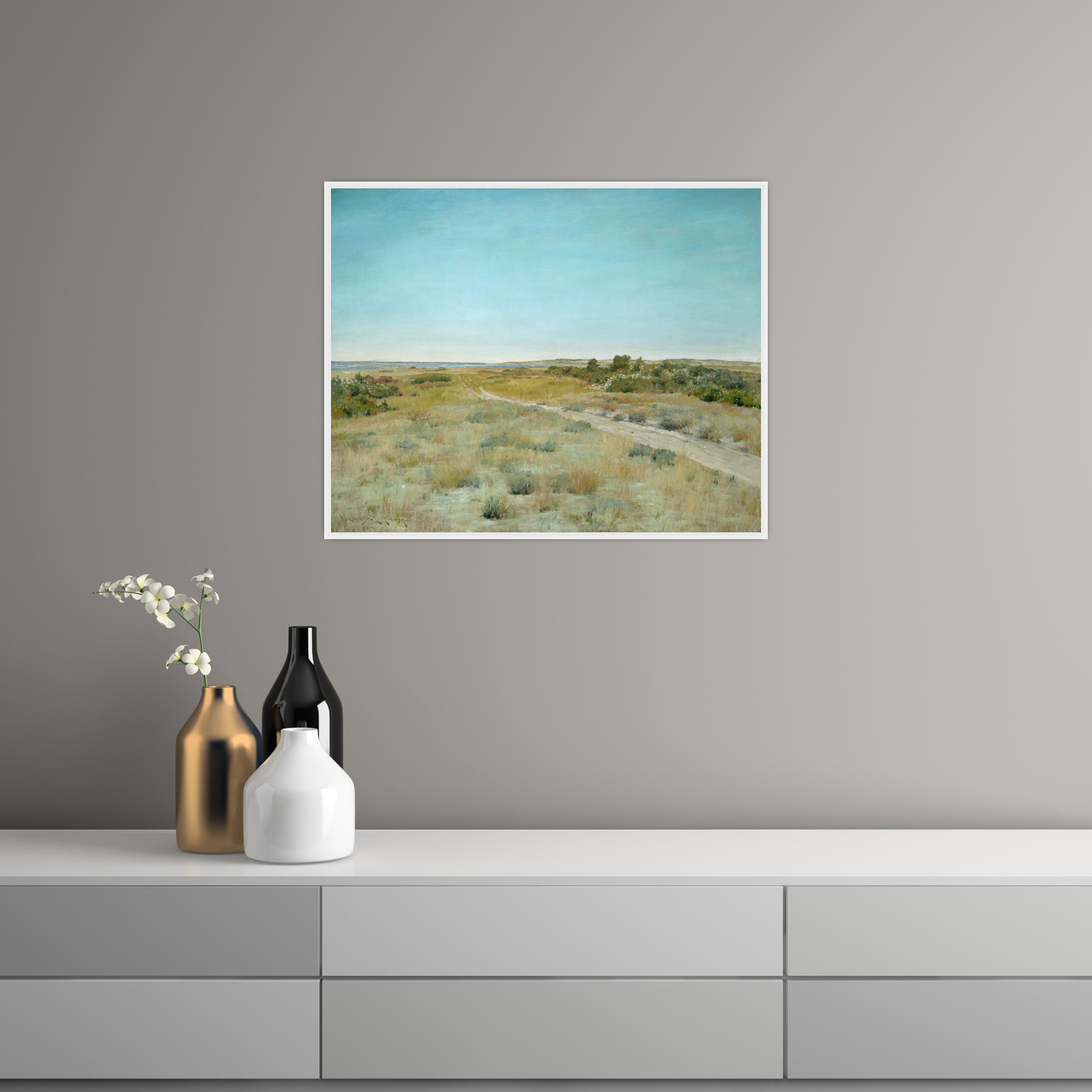 Umetnička slika ​First Touch of Autumn, William Merritt Chase na platnu - NS Canvas Shop