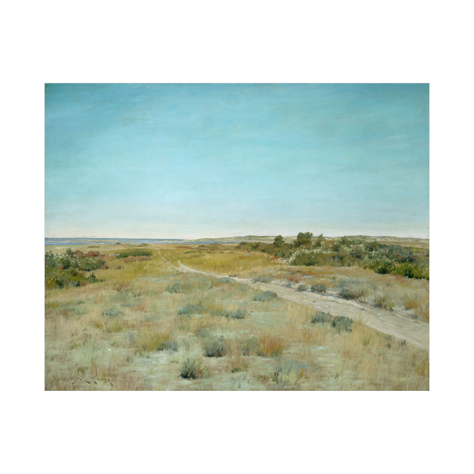 Umetnička slika ​First Touch of Autumn, William Merritt Chase na platnu - NS Canvas Shop